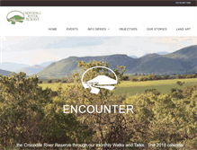 Tablet Screenshot of crocodileriverreserve.co.za
